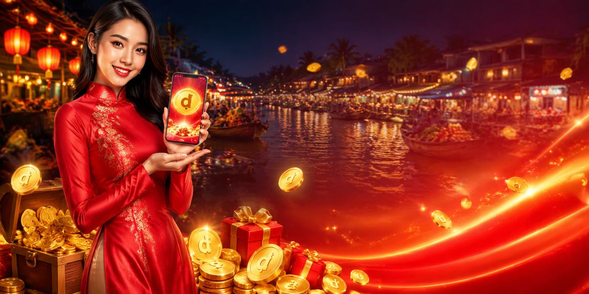 Người phụ nữ mặc áo dài trải nghiệm casino trên điện thoại di động tại Cần Thơ