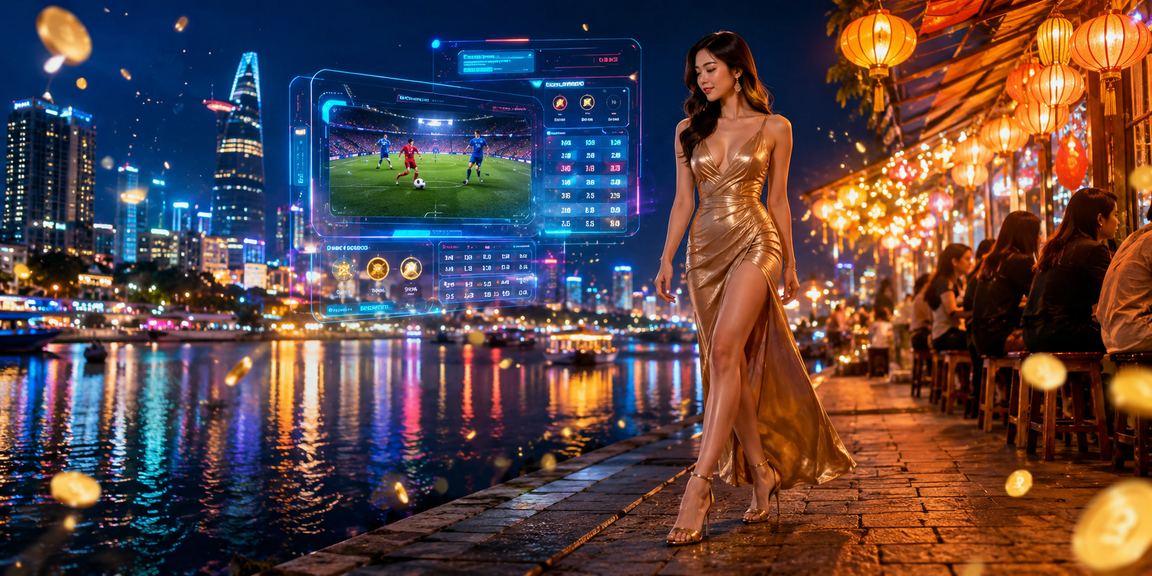 Khu chợ đêm Hồ Chí Minh rực rỡ với không khí cá cược sôi động